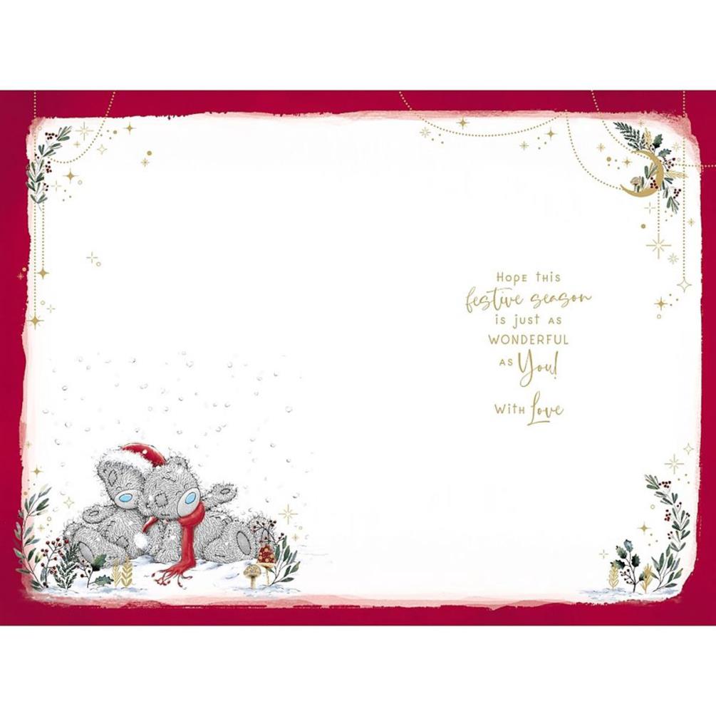One I Love Me to You Bear Christmas Card Extra Image 1